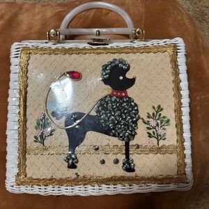 Poodle Woven Bag